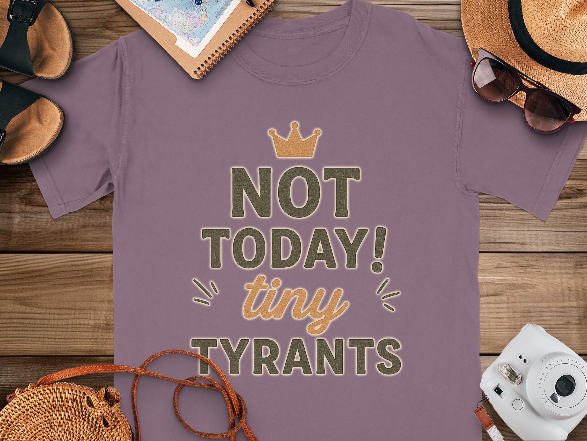Berry- Not Today Tiny Tyrants Graphic T-Shirt Product