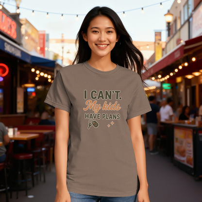 Espresso- I Can't My Kids Have Plans Graphic Tee Product