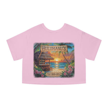 T-Shirt with Tropical Tiki Bar Design, Relaxed Summer Vibe, Perfect for Beach Lovers, Great Gift for Vacations, Casual Wear - Back Print