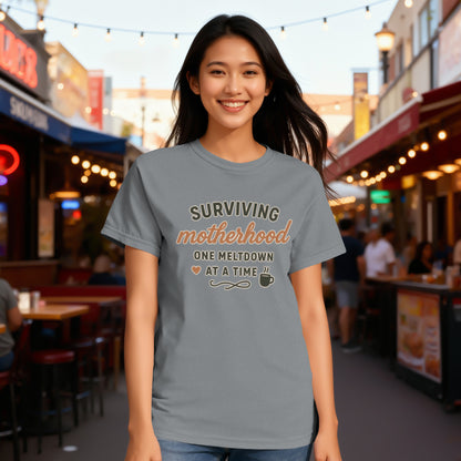 Granite- Surviving Motherhood One Meltdown at a Time T-Shirt