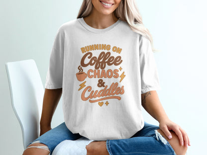 White- Running on Coffee Chaos and Cuddles product