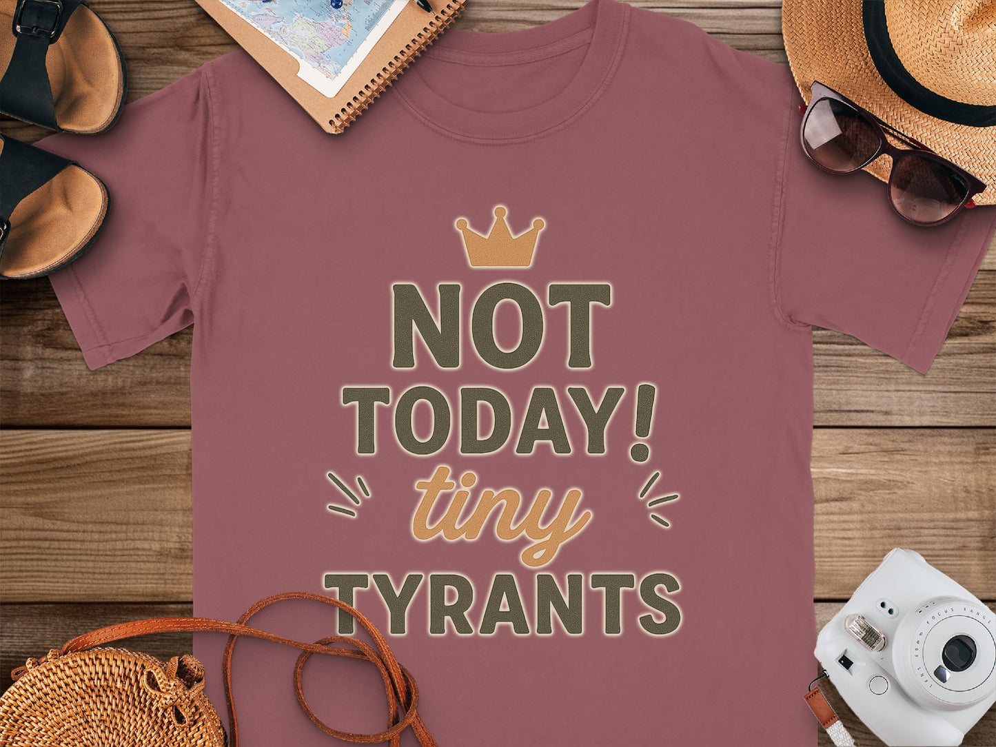 Chili- Not Today Tiny Tyrants Graphic T-Shirt
