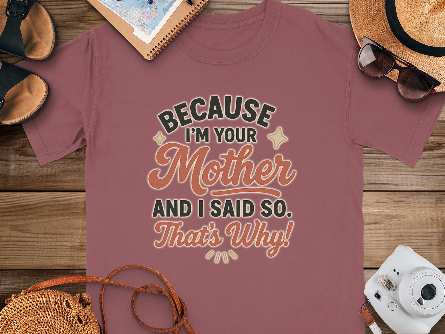 Chili- Because I'm Your Mother And I Said So T-shirt