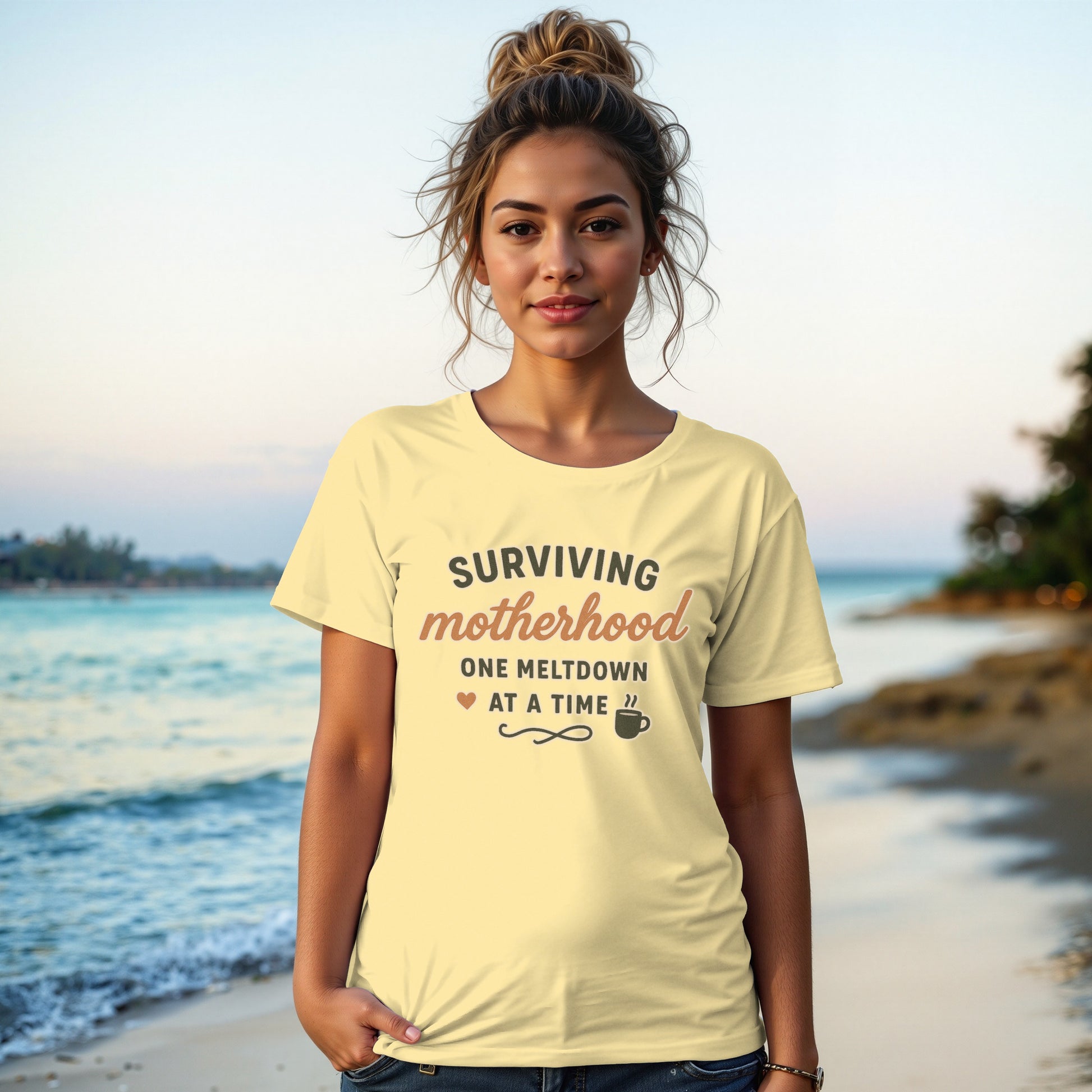 Butter- Surviving Motherhood One Meltdown at a Time T-shirt