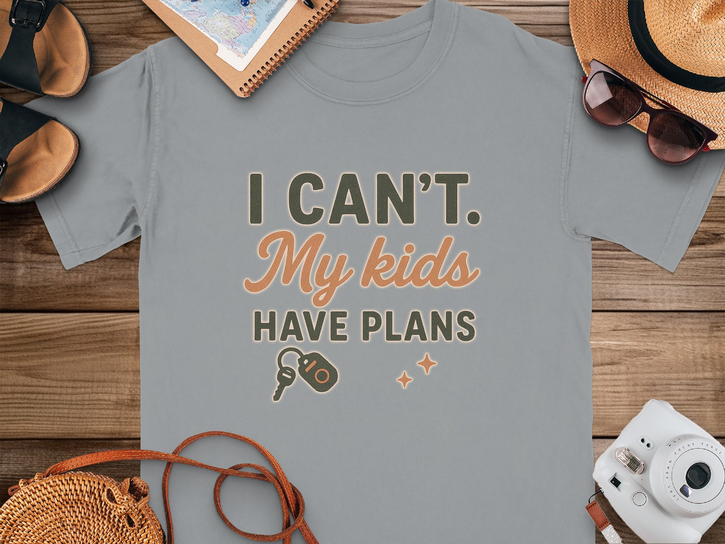 Granite- I Can't My Kids Have Plans T-Shirt product