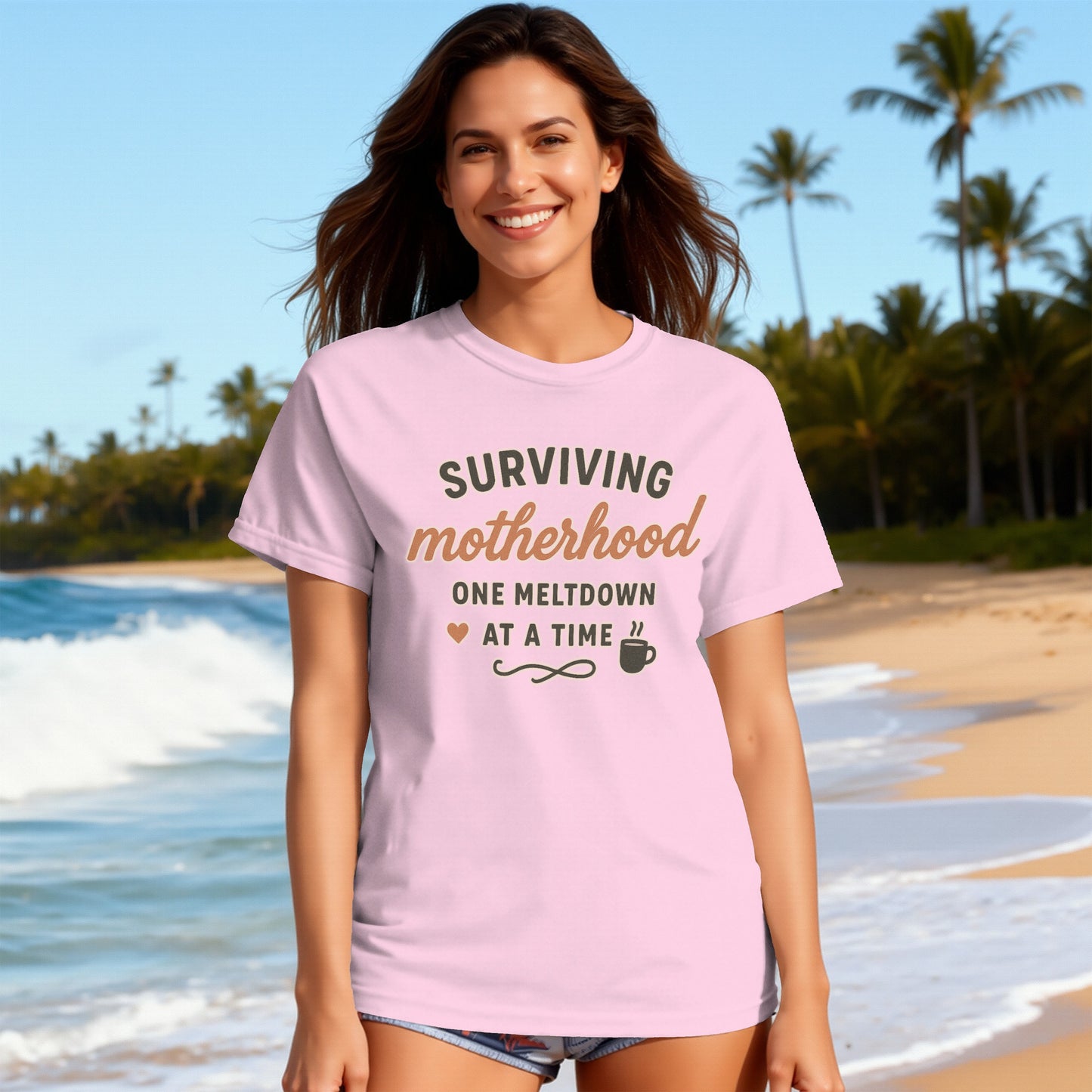 Blossom- Surviving Motherhood One Meltdown at a Time T-shirt