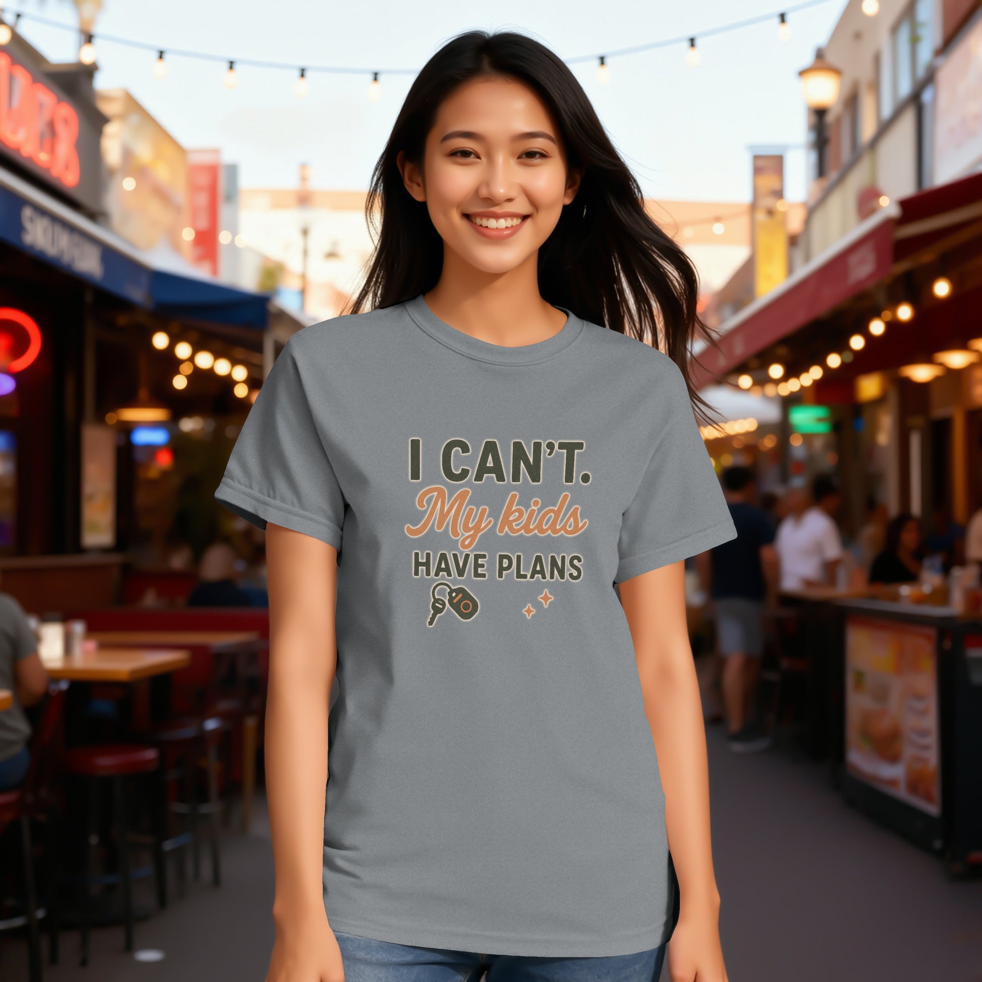 Granite- I Can't My Kids Have Plans Graphic T-shirt