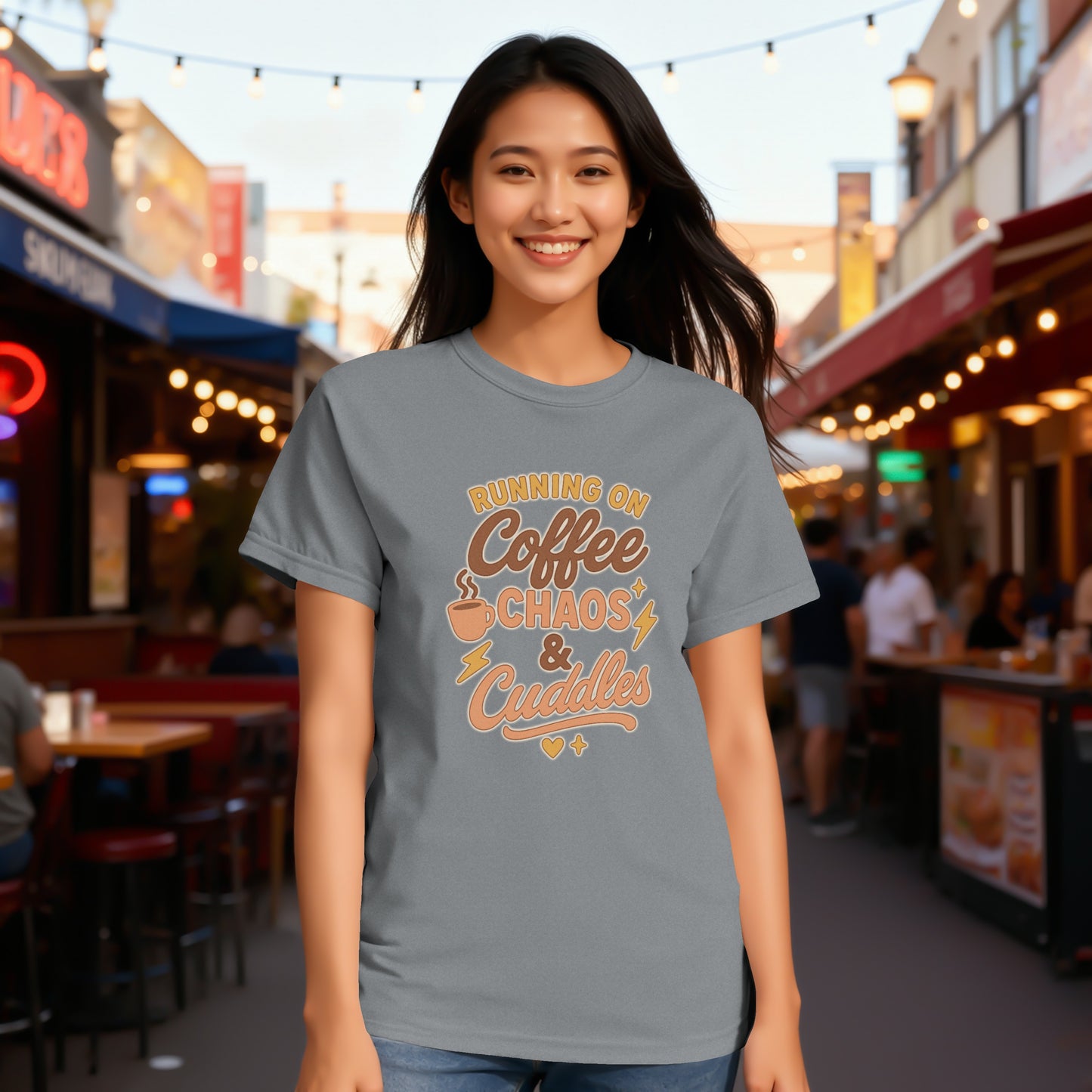 Granite- Running On Coffee Chaos and Cuddles Shirt