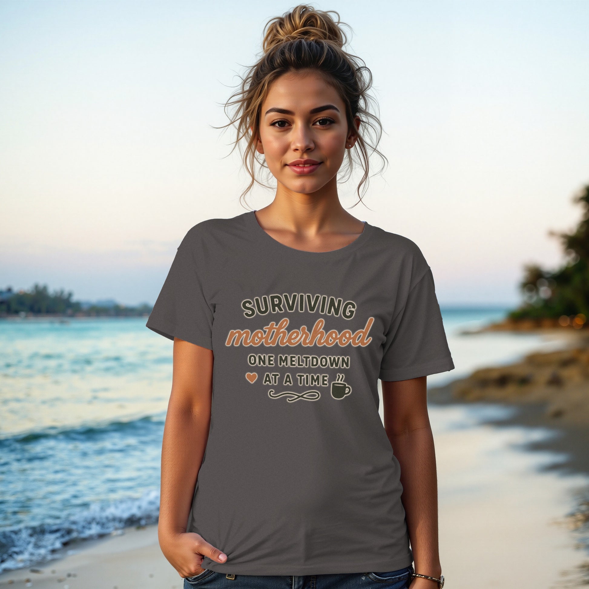 Graphite- Surviving Motherhood One Meltdown at a Time Shirt