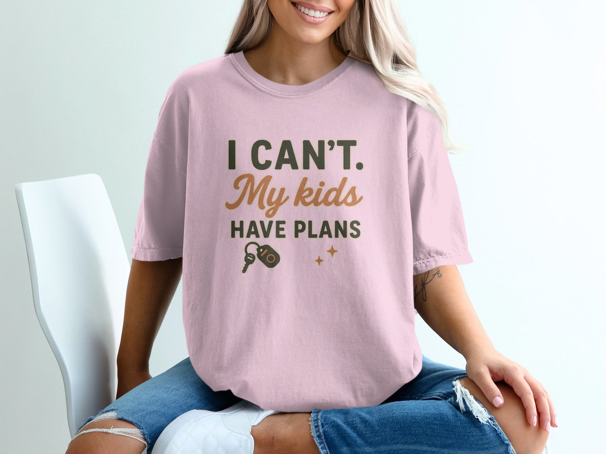 Blossom- I Can't My Kids Have Plans Graphic Tee