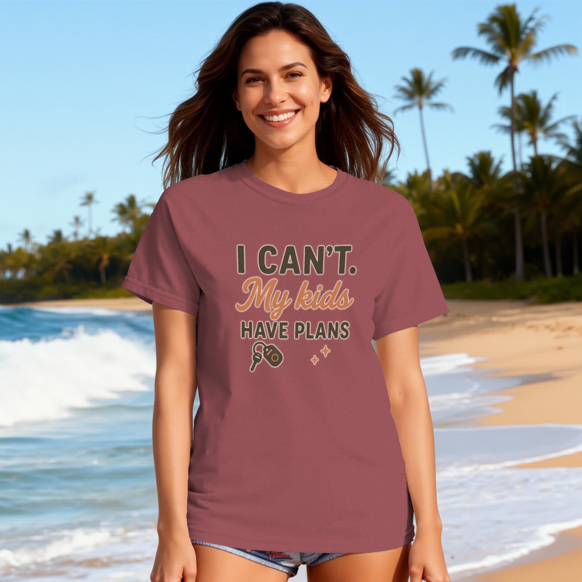 Chili- I Can't My Kids Have Plans Graphic T-Shirt