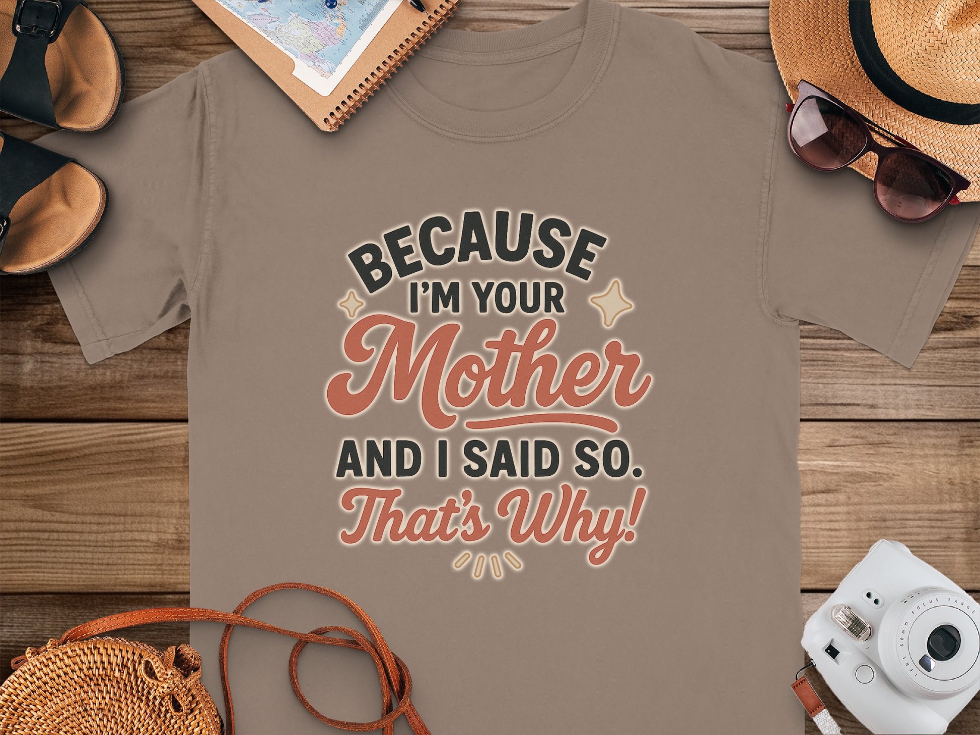 Espresso- Because I'm Your Mother and I Said So T-shirt