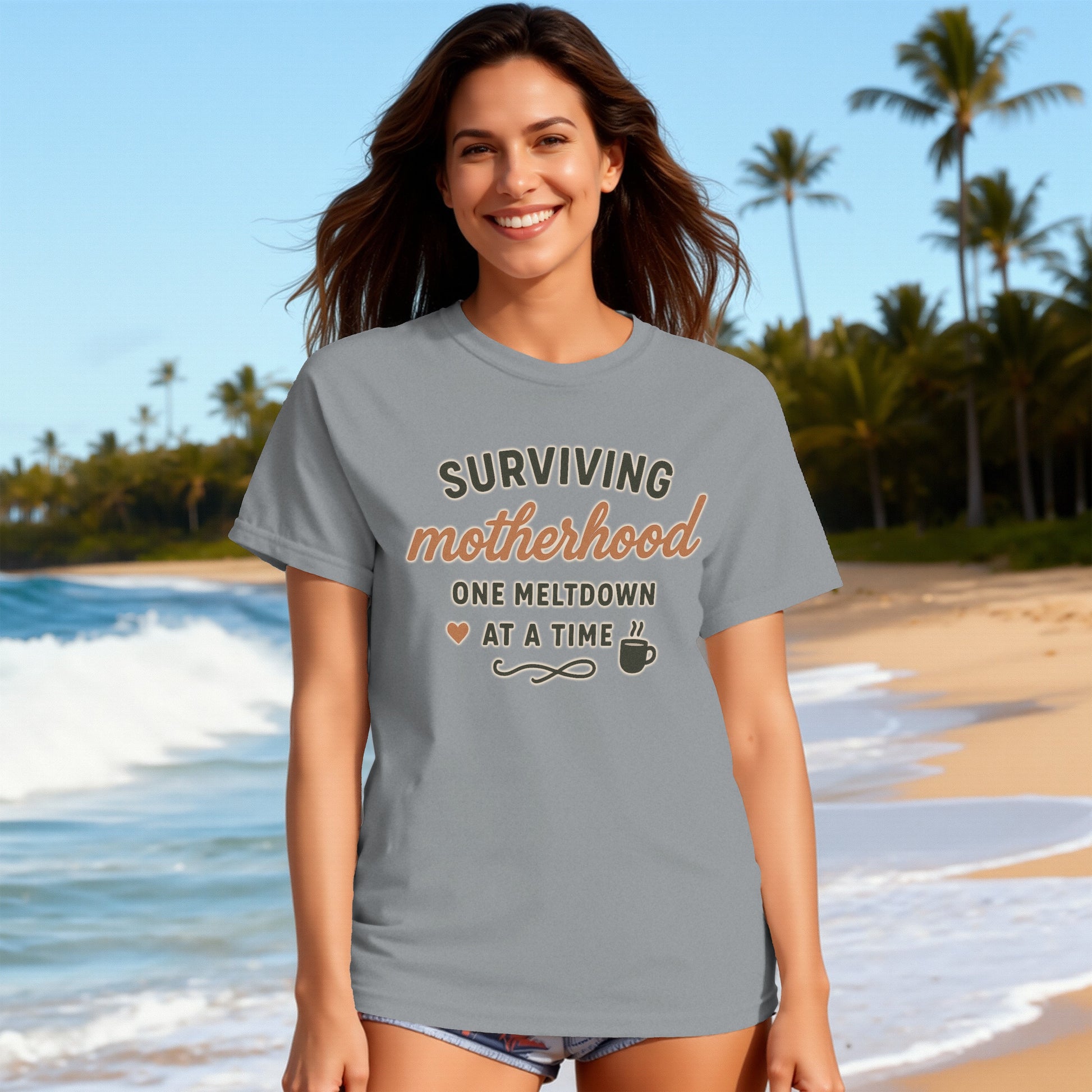 Granite- Surviving Motherhood One Meltdown at a Time T-shirt